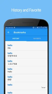 Translate All Languages by Google, Yandex, Glosbe android App screenshot 2