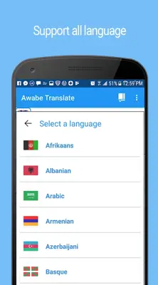 Translate All Languages by Google, Yandex, Glosbe android App screenshot 3